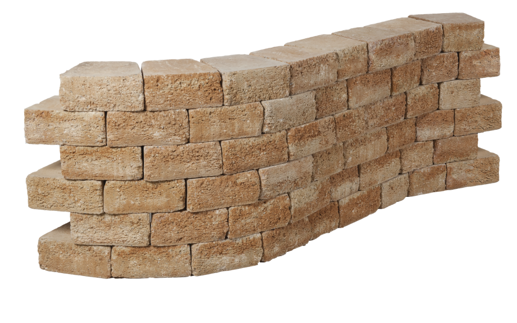 Pilestone trapezium 23/17x21.5x10cm Mont Blanc