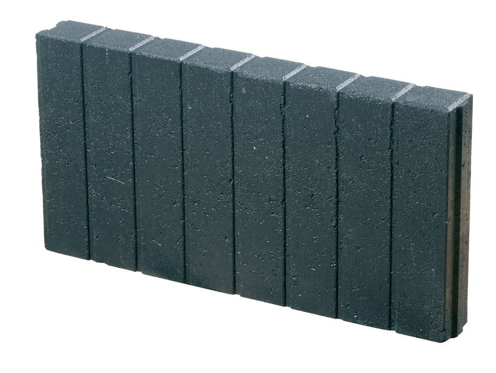 Palissadeband Quadro 6x40x50cm Zwart