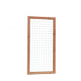 Douglas Betonijzertrellis met maas 7,5x7,5cm in Raamwerk 4,5x7cm 90x180cm onbehandeld