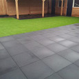 Terras+ Tegel 60x60x4cm Nero