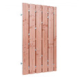 Douglas geschaafde plankendeur op verstelbaar stalen frame 18mm 100x190cm onbehandeld