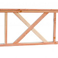 Hekwerk met kruis Douglas type A 178,5x73cm onbehandeld
