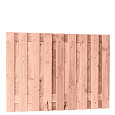 Douglas fijnbezaagd plankenscherm 19-planks 15mm 180x130cm tbv betonsysteem onbehandeld