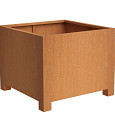 CARREZ met poten 1000x400x800mm Corten (CAP24.3)