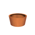 CONIC met bodem Ø1200x600mm Corten 2mm (CC4.2)