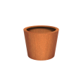 CONIC met bodem Ø1000x800mm Corten 2mm (CC5.1)
