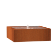Corten Watertafel 1200x1200x400mm Corten 3mm (CB11)