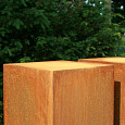 Sokkel 1200x1200x400mm Corten 2mm (CK20)