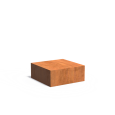 Sokkel 1000x1000x400mm Corten 2mm (CK21)