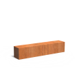 Sokkel 2000x400x400mm Corten 2mm (CK30)