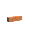 Sokkel 1500x400x400mm Corten 2mm (CK31)