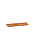Trap 3000x480x340mm Corten 3mm (CST2.6)