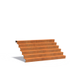 Trap 2500x1440x1020mm Corten 3mm (CST6.5)