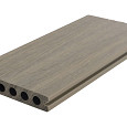 WPC 22,5x138mm FIberdeck Premium | ronde kamer | 2-zijdig | Light Grey 400cm