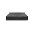 ArtiStone Oud Hollands halve traptrede 50x37x15cm Carbon