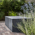 ArtiStone Oud Hollands zitelement recht 200x60x40cm Antraciet