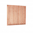 Redvision geschaafd plankenscherm 21-planks 16 mm 180x180cm verticaal recht