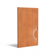 Corten Paneel Abstract 1100x50x1800mm (CPA2.3)