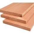 Plank douglas 25x240x4000mm onbehandeld, gedroogd en geschaafd