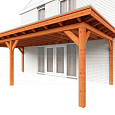 Aanbouwveranda Lucca 7900x3900x2600mm (bxdxh)