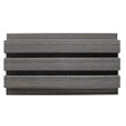WEO®35 Gardenwall | brandklasse E | 33 x 170 mm | Dark Grey | 290cm