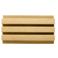 WEO®35 Gardenwall | brandklasse E | 33 x 170 mm | Cedar | 290cm