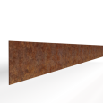 Kantopsluiting Stroke 300x16.5cm Corten