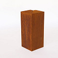 Overzetprofiel muurelement hoek 20x30x15.8cm Corten
