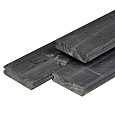 Douglas geschaafd Blokhutprofiel 2,8x19,5x500cm zwart gedompeld / OP=OP