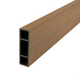 WEOSUN® Brise Soleil Zonweringslamel 42x145mm | Teak | 390cm | E-klasse