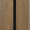 WEO®60 Gardenwall | brandklasse E | 33 x 170 mm | Teak | 290cm
