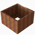 Plantenbak Module+ 90x90x56cm Corten