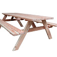 Picknicktafel Wout, Douglas, bladmaat 74x240cm onbehandeld