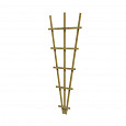 Vuren V-trellis 27-75x189cm groen geïmpregneerd