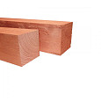 Douglas fijnbezaagde paal 10x10x250cm onbehandeld