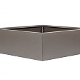 Plantenbak Vlak Taupe 120x120x60cm