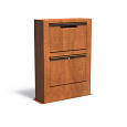 Pakketbrievenbus Corten - PACA 870x300x1250 (PPS1.2)
