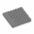 ArtiStone Oud Hollands Weave Rand 100x100x10cm Antraciet