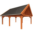 Buitenverblijf Zadeldak XXL 10150x7000x5000mm (bxdxh)