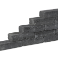 Pilestone line 40x15x10cm Coal