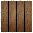 NewTechWood HKC kliktegel 30x30cm Teak