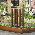 Tuinpaal 1500 | 100x100x1500mm Corten (CPW.100.1500)