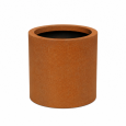 Plantenbak Rond Corten Ø80x60cm