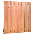 Douglas geschaafd plankenscherm 17-planks 18mm 180x180cm onbehandeld