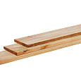 Grenen geschaafde Plank 1,7x14,0x300cm groen geïmpregneerd