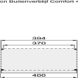 Douglasvision Buitenverblijf Comfort 400x270cm onbehandeld