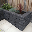 Stone Walling 42x18x8cm Antraciet