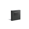 Aluminium Muur vrijstaand 1000x250x1000 (VM2.6.600 (incl waterval 600 + pomp))