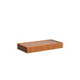 Vijverbak Corten 3000x1500x400mm 3mm (VC5.1)