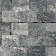 Abbeystones 20x30x6cm Grijs/Zwart met deklaag